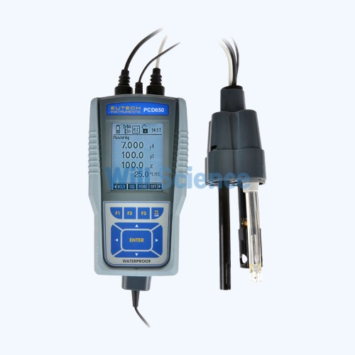 -EUTECH- 다항목 수질측정기 pH/전도도/DO측정기 PCD650